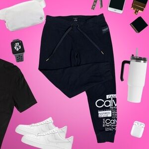 Calvin Klein Performance Canvas Sweatpants Size M